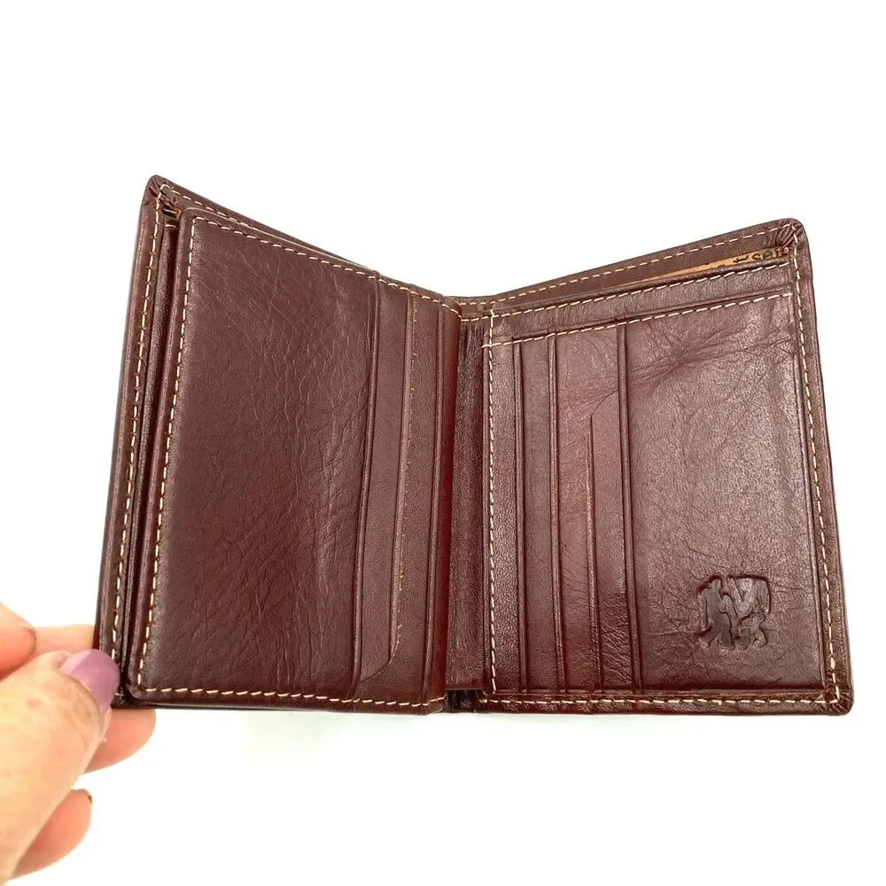 Handmade Genuine Leather Premium Quality Men's Bifold RFID Blocking Wallet